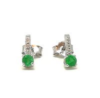 Orecchini PG Gioielli Donna in Oro Smeraldo ORFANTASY/1S